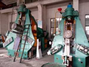 Large outer diameter ring mills assembled in workshop